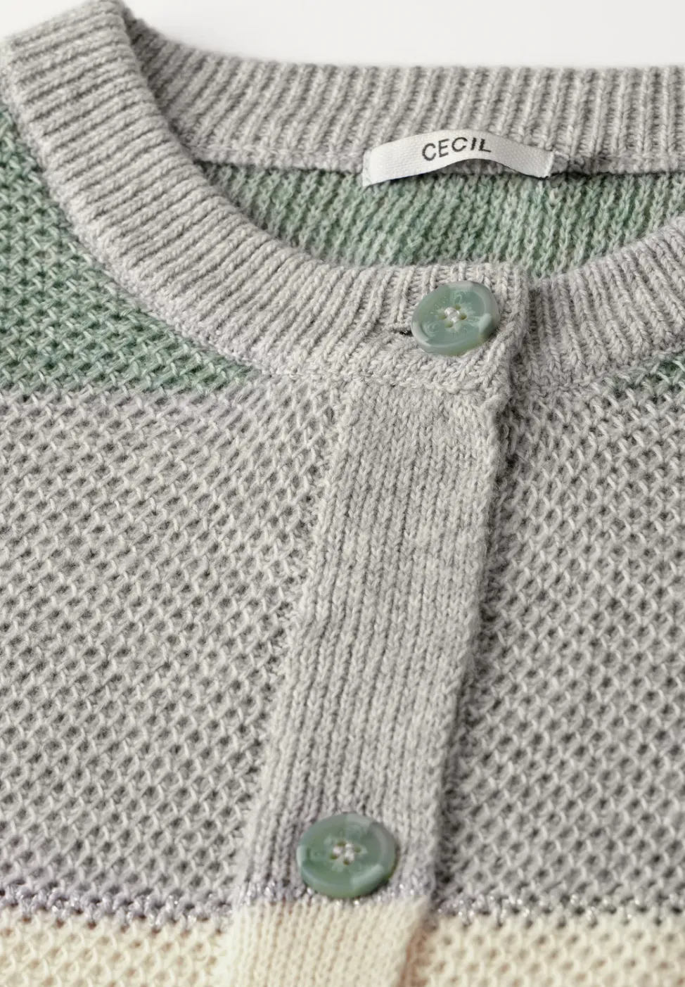 Cardigan rayé