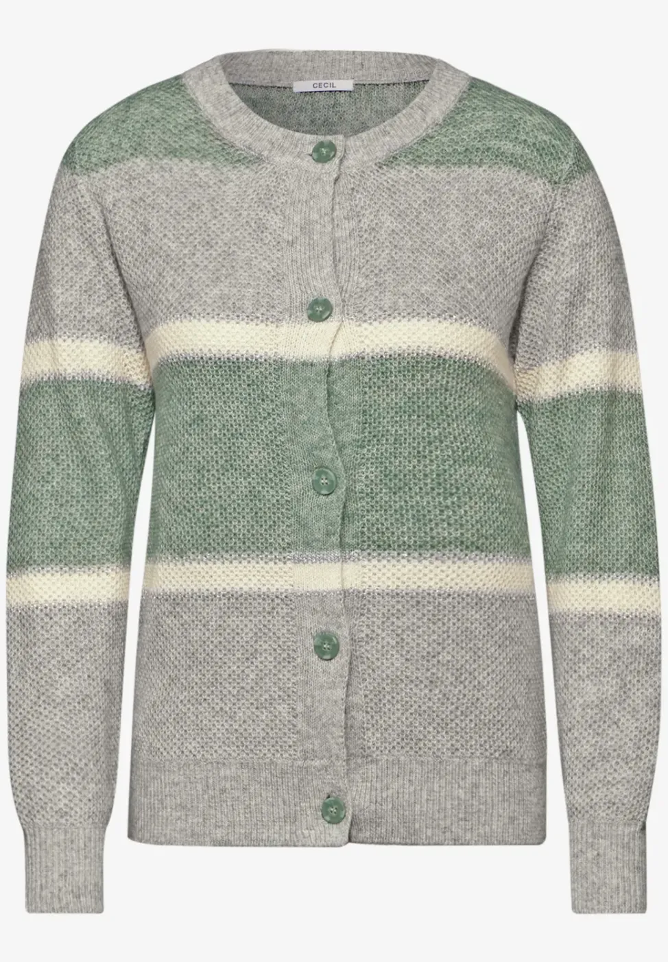 Cardigan rayé