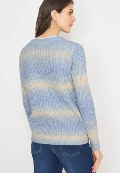 Cardigan Space Dye V-Neck
