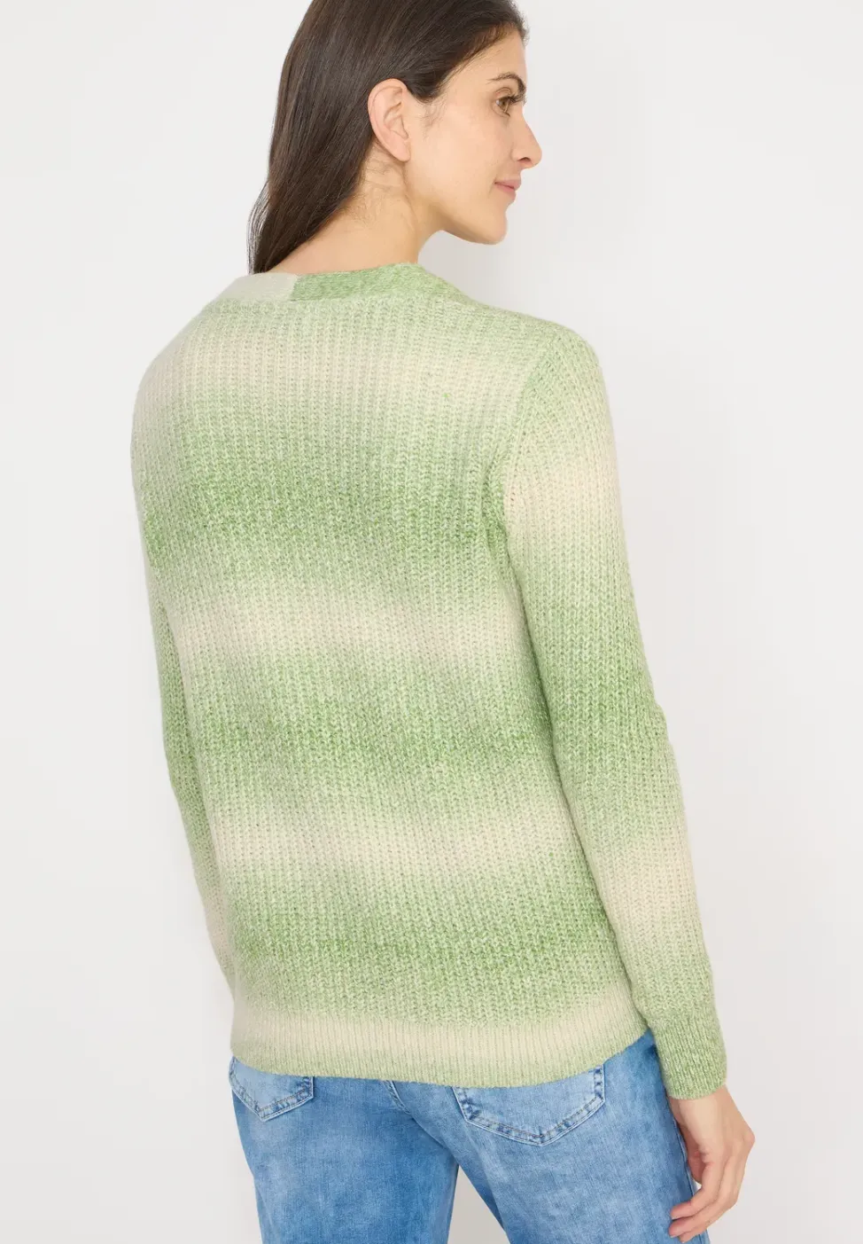Cardigan Space Dye V-Neck