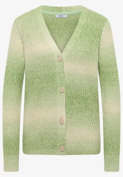 Cardigan Space Dye V-Neck