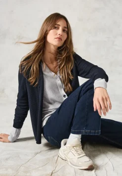 Cardigan structuré