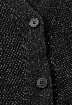 Cardigan à structure mixte