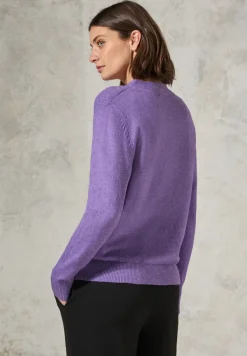 Cardigan à structure mixte