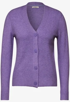 Cardigan à structure mixte