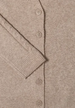 Cardingan avec détails en tricot