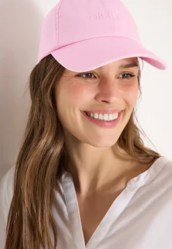 Casquette en coton avec broderie