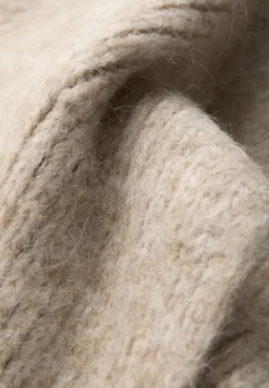 Écharpe en maille avec laine