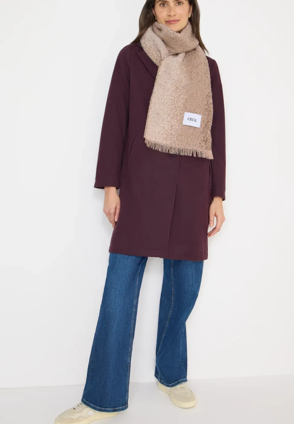 Écharpe jacquard