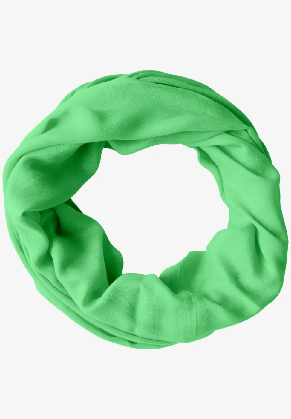 Écharpe loop en couleur unie