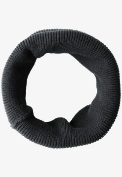 Écharpe loop en tricot côtelé