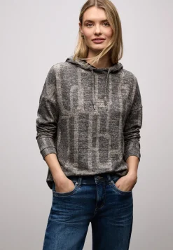 Chemise à capuche à motifs