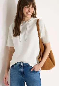 Chemise à capuche en couleur unie