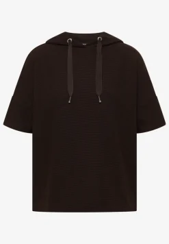 Chemise à capuche en couleur unie