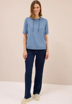 Chemise à capuche piquée