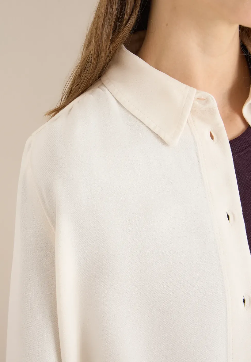 Chemise à carreaux doux
