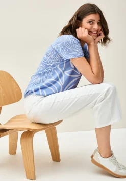 Chemise à imprimé mixte