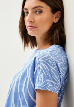 Chemise à imprimé mixte