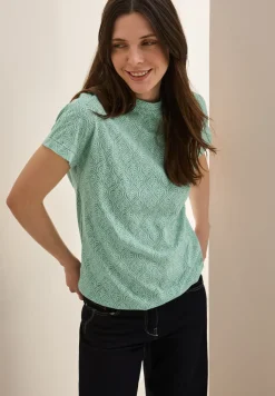 Chemise à look mélangé