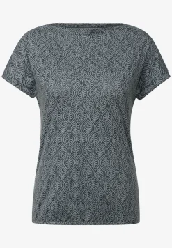 Chemise à look mélangé