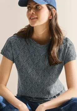 Chemise à look mélangé