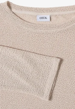 chemise à manches 3/4 en look ajouré