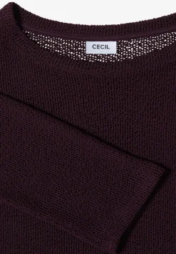 chemise à manches 3/4 en look ajouré