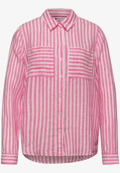 Chemise à manches longues en lin