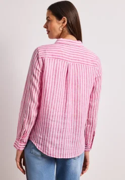 Chemise à manches longues en lin