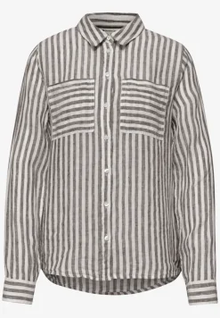 Chemise à manches longues en lin