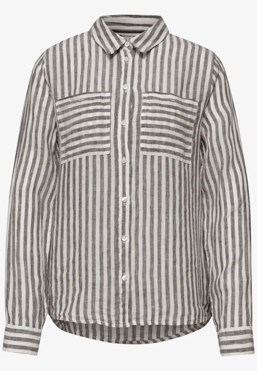 Chemise à manches longues en lin