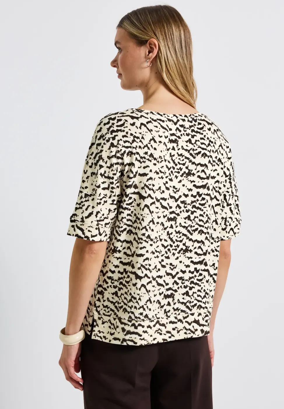 Chemise à motifs Batwing