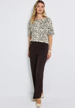 Chemise à motifs Batwing