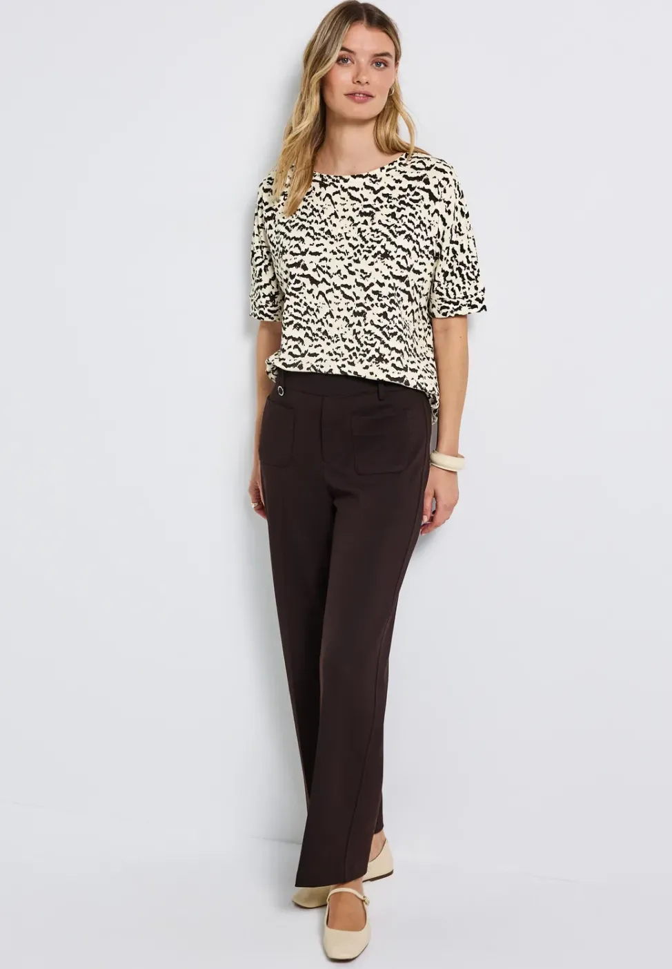 Chemise à motifs Batwing