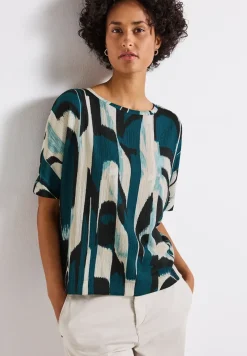 Chemise à motifs Crinkle