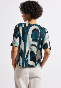 Chemise à motifs Crinkle