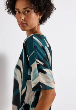 Chemise à motifs Crinkle