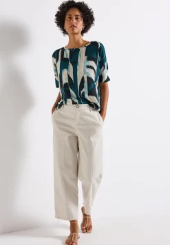 Chemise à motifs Crinkle