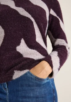 Chemise à motifs en fil de plume