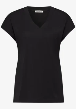 Chemise à épaules tombantes et col en V
