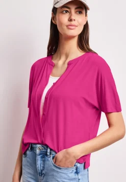 Chemise à épaules tombantes, style tunique