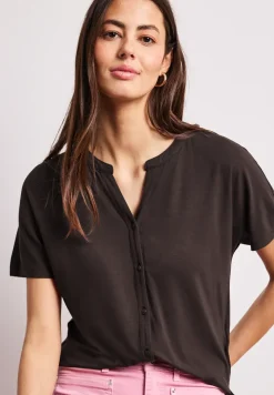 Chemise à épaules tombantes, style tunique