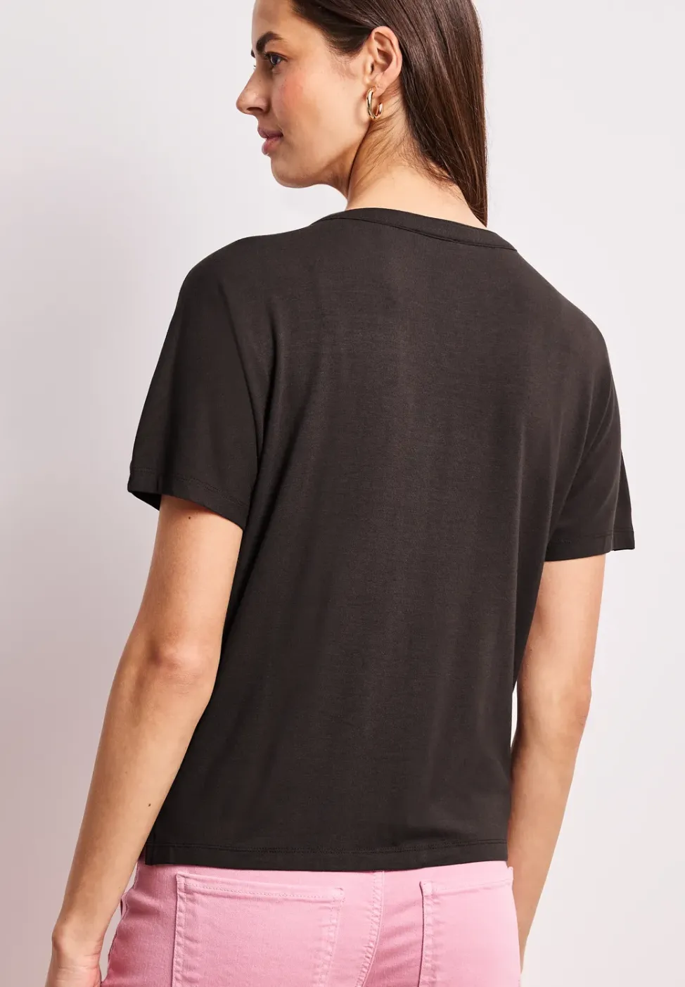 Chemise à épaules tombantes, style tunique