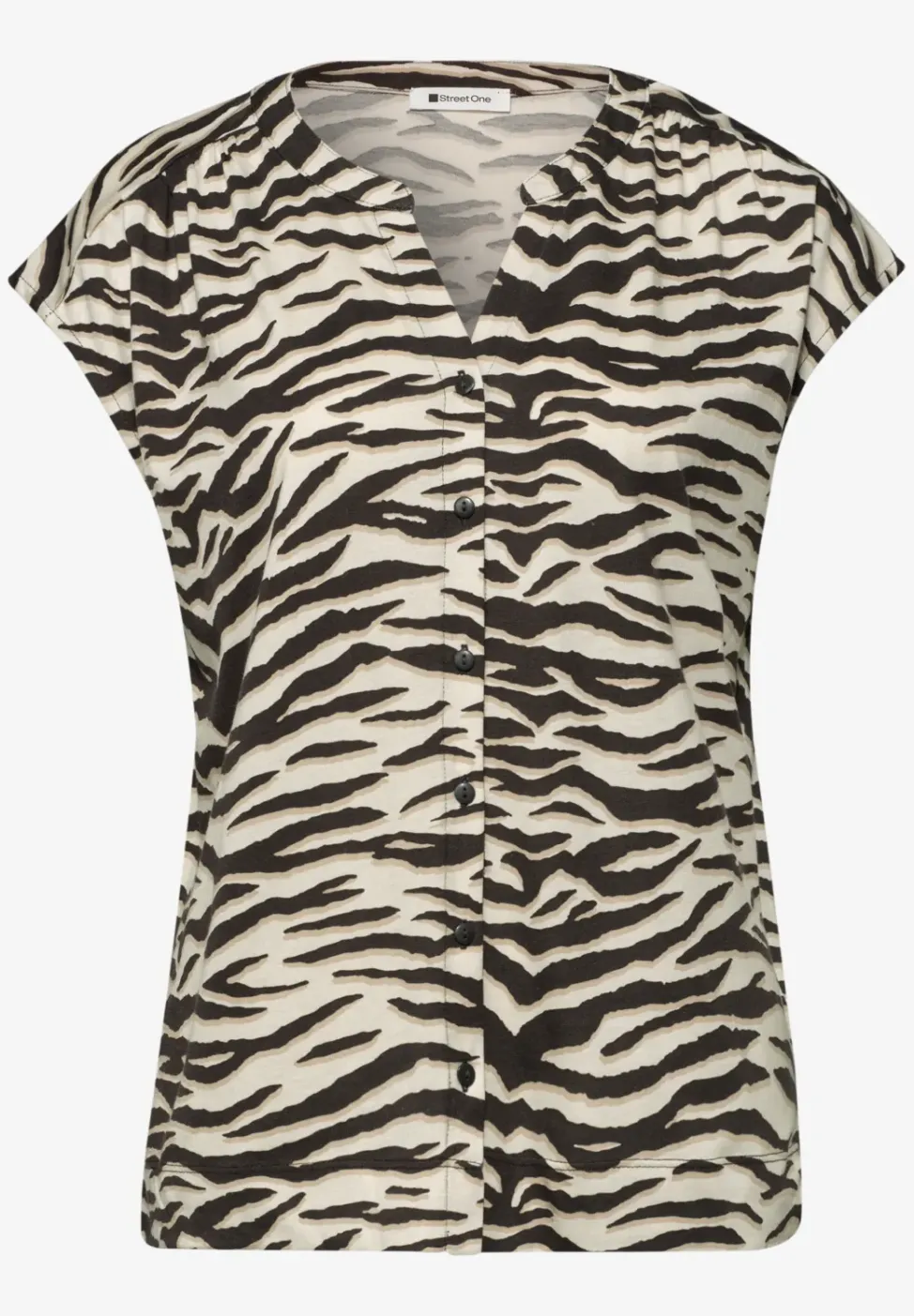 Chemise à Épaules Tombantes au Look Chemisier