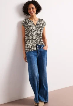 Chemise à Épaules Tombantes au Look Chemisier