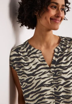 Chemise à Épaules Tombantes au Look Chemisier