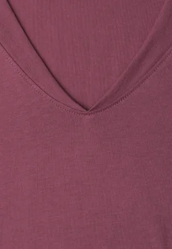 Chemise à épaules tombantes et col en V