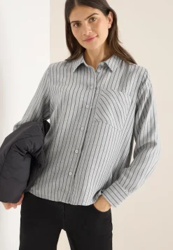 Chemise à rayures en flanelle