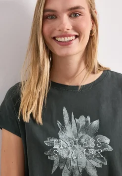 Chemise dropped shoulder avec artwork