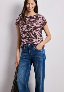Chemise Dropped Shoulder avec imprimé